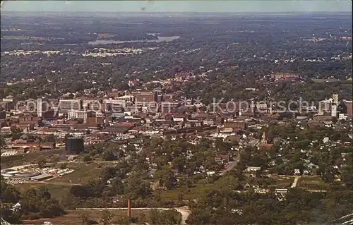 Danville Illinois Panorama aerial view Kat. Danville