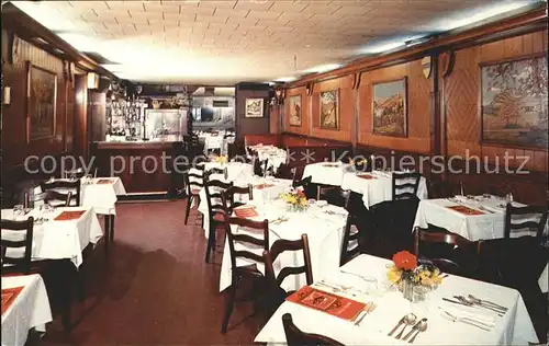 New York City Chalet Suisse Restaurant / New York /