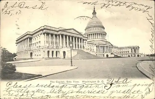 Washington DC Capitol Kat. Washington