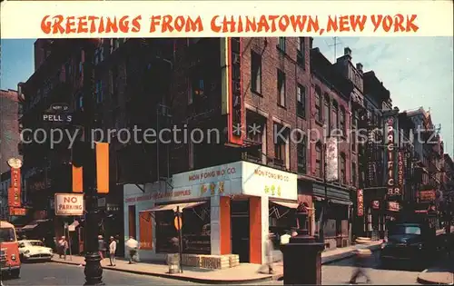 New York City Chinatown / New York /