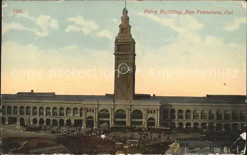 San Francisco California Ferry Building Kat. San Francisco