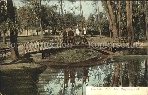 Los Angeles California Eastlake Park Bridge Kat. Los Angeles