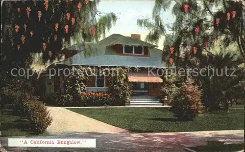 Los Angeles California A California Bungalow Kat. Los Angeles