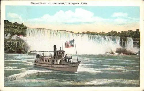 Niagara Falls New York Steamer Made of the Mist Kat. Niagara Falls