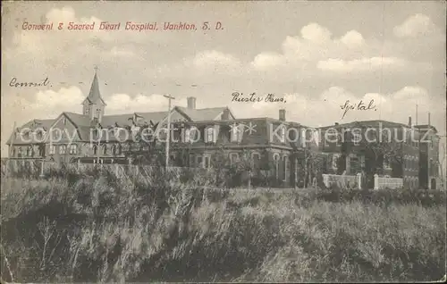 Yankton Convent and Sacred Heart Hospital Kat. Yankton