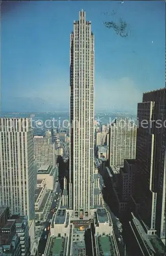 New York City Rockefeller Center Skyscraper / New York /