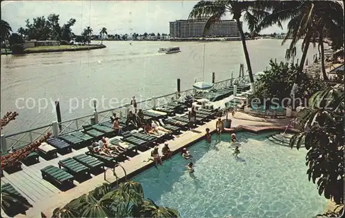 Miami Beach her Majesty Motel Swimming Pool Kat. Miami Beach