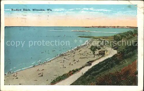 Milwaukee Wisconsin Bradford Beach Kat. Milwaukee