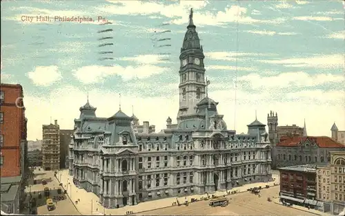 Philadelphia Pennsylvania City Hall Kat. Philadelphia