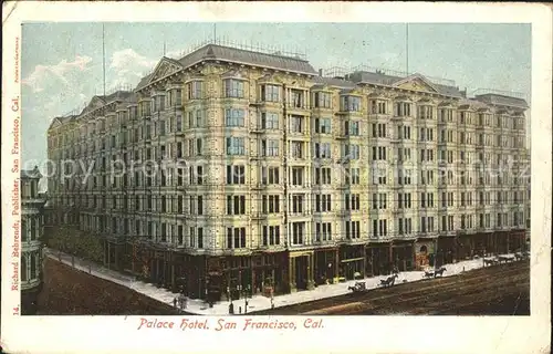 San Francisco California Palace Hotel Kat. San Francisco