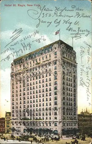 New York City Hotel St Regis / New York /