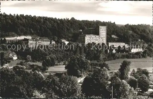 Schwaebisch Hall Ev. Diakonissenanstalt Modernes Krankenhochhaus Kat. Schwaebisch Hall