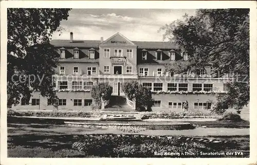 Bad Koestritz Sanatorium der SVA Kat. Bad Koestritz