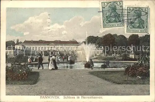 Hannover Schloss in Herrenhausen Kat. Hannover