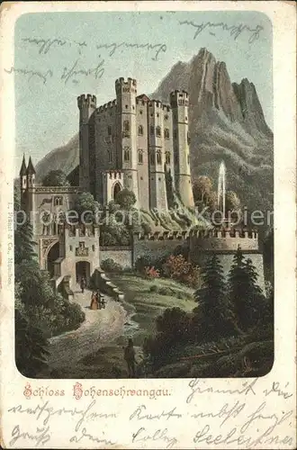 Hohenschwangau Schloss Kat. Schwangau