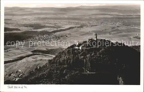 Teck Burgwirtschaft Ruine Kat. Kirchheim unter Teck