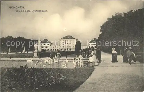 Muenchen Kgl. Schloss Nymphenburg Kat. Muenchen