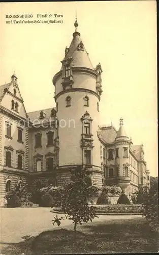 Regensburg Fuerstlich Turm Taxis sches Schloss Kat. Regensburg