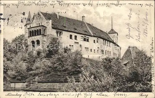 Nuernberg Burg Kat. Nuernberg