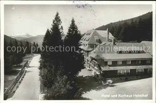 Feldberg Schwarzwald Hotel Henelhof Kat. Feldberg (Schwarzwald)