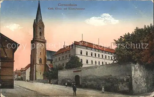 Germersheim Kath. Kirche Klosterkaserne Kat. Germersheim