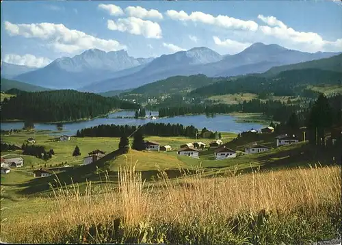 Lenzerheide GR Heidsee Oberhalbsteiner Bergen / Lenzerheide /Rg. Chur