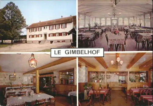 Lembach Bas Rhin Elsass Lembach Hotel Restaurant Gimbelhof * / Lembach /Arrond. de Wissembourg