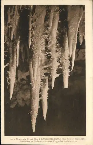 Les Eyzies-de-Tayac-Sireuil Les Eyzies Hoehle Grotte Grand Roc Laugerie-Basse * / Les Eyzies-de-Tayac-Sireuil /Arrond. de Sarlat-la-Caneda