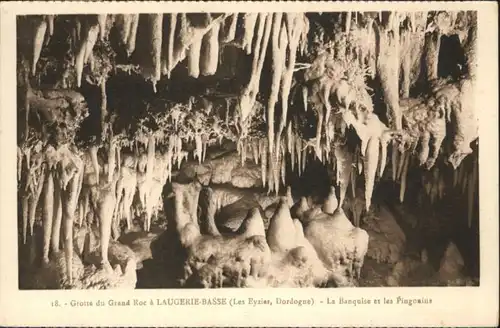 Les Eyzies-de-Tayac-Sireuil Les Eyzies Hoehle Grotte Grand Roc Laugerie-Basse * / Les Eyzies-de-Tayac-Sireuil /Arrond. de Sarlat-la-Caneda