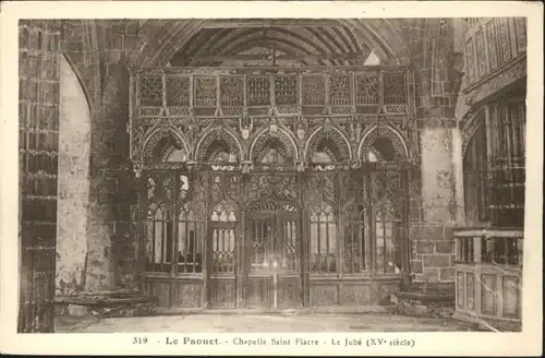 Le Faouet Morbihan Le Faouet Kapelle St Fiacre * / Le Faouet /Arrond. de Pontivy