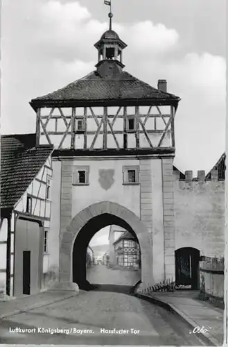 Koenigsberg Bayern Hassfurter Tor * / Koenigsberg i.Bay. /Hassberge LKR