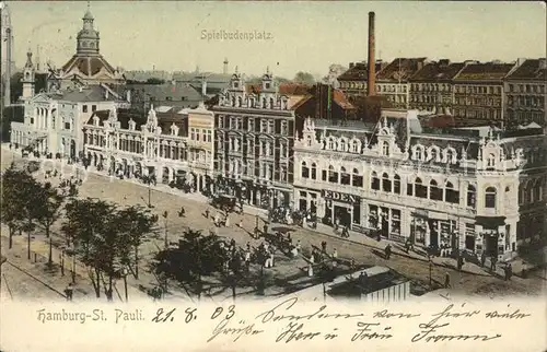 St Pauli Spielbudenplatz / Hamburg /Hamburg Stadtkreis