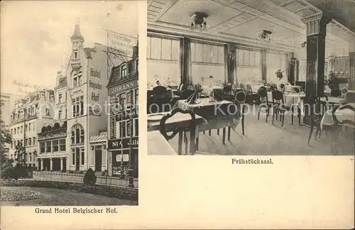 Koeln Rhein Grand Hotel Belgischer Hof Bierstall Fruehstuecksaal / Koeln /Koeln Stadtkreis