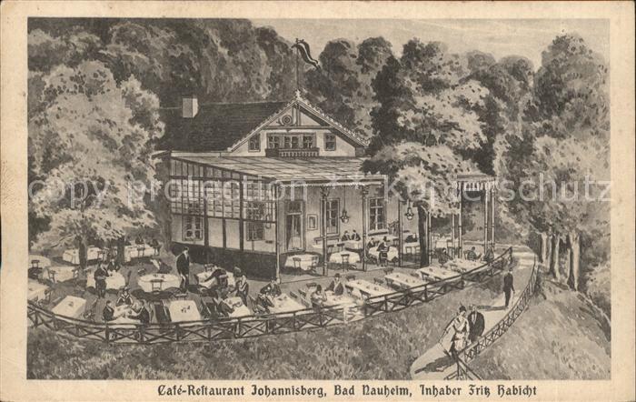 Cafe Restaurant Hotel Johannisberg Bad Nauheim Bad Nauheim Cafe Restaurant.. | Ansichtskarten günstig