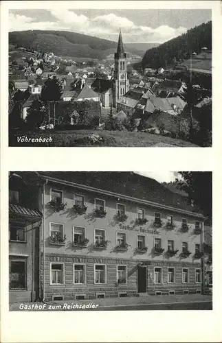 Voehrenbach Gasthof zum Reichsadler / Voehrenbach /Schwarzwald-Baar-Kreis LKR