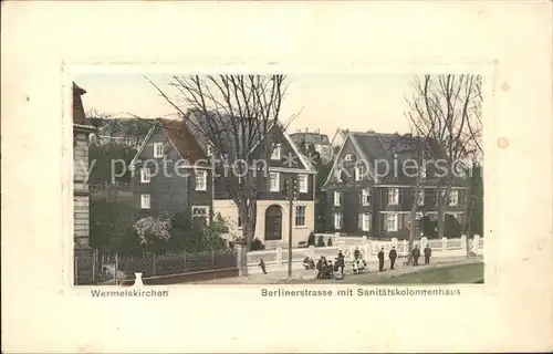 Wermelskirchen Berlinerstrasse Sanitaetskolonnenhaus  / Wermelskirchen /Rheinisch-Bergischer Kreis LKR