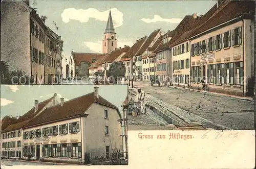 Huefingen Gasthaus zum Loewen  / Huefingen /Schwarzwald-Baar-Kreis LKR
