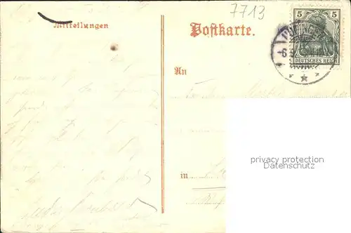 Huefingen Gasthaus zum Loewen  / Huefingen /Schwarzwald-Baar-Kreis LKR