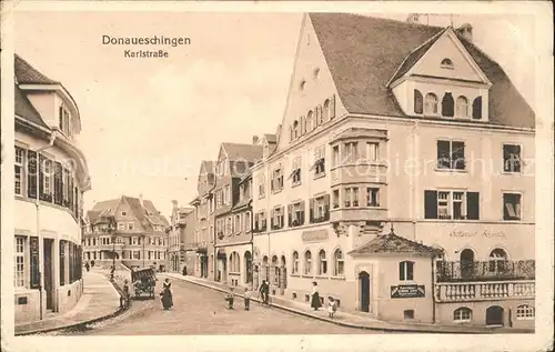 Donaueschingen Karlstrasse Restaurant / Donaueschingen /Schwarzwald-Baar-Kreis LKR