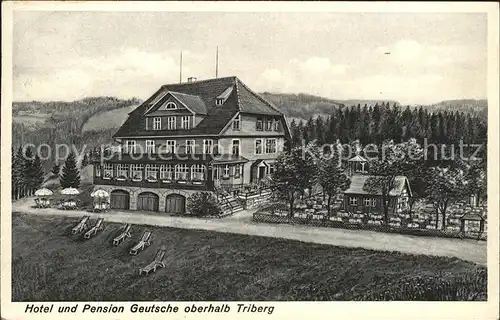 Triberg Schwarzwald Hotel-Pension Geutsche  / Triberg im Schwarzwald /Schwarzwald-Baar-Kreis LKR