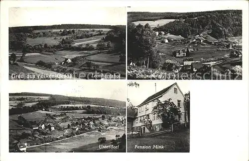 Falken-Gesaess Leonhardshof Pension Mink Sommerberg / Beerfelden /Odenwaldkreis LKR