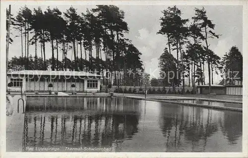 Bad Lippspringe Thermal-Schwimmbad  / Bad Lippspringe /Paderborn LKR