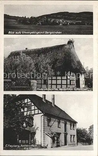 Rothenuffeln Niedersaechsisches Bauernhaus Storchnest / Hille /Minden-Luebbecke LKR