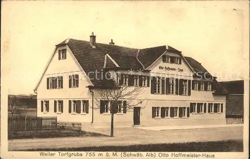 Lenningen Wuerttemberg Otto-Hoffmeister-Haus Weiler Torfgrube  / Lenningen /Esslingen LKR