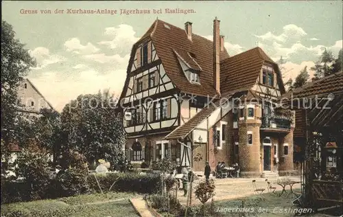 Esslingen Neckar Jaegerhaus Kurhaus-Anlage  / Esslingen am Neckar /Esslingen LKR