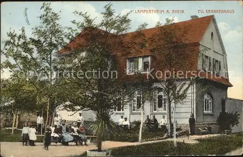 Lampertheim Bergstrasse Evangelisches Krankenhaus Rotes Kreuz / Lampertheim /Bergstrasse LKR