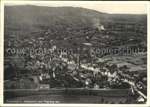 Eichstetten Kaiserstuhl Fliegeraufnahme / Eichstetten am Kaiserstuhl /Breisgau-Hochschwarzwald LKR