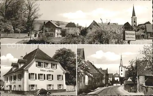 Oberrimsingen Gasthaus zum Hirschen  / Breisach am Rhein /Breisgau-Hochschwarzwald LKR