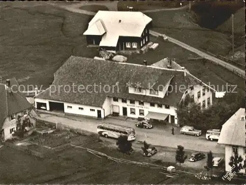 Bernau Schwarzwald Cafe Stoll Fliegeraufnahme  / Bernau im Schwarzwald /Waldshut LKR