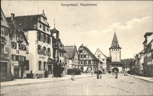 Gengenbach Hauptstrasse  / Gengenbach Schwarzwald /Ortenaukreis LKR